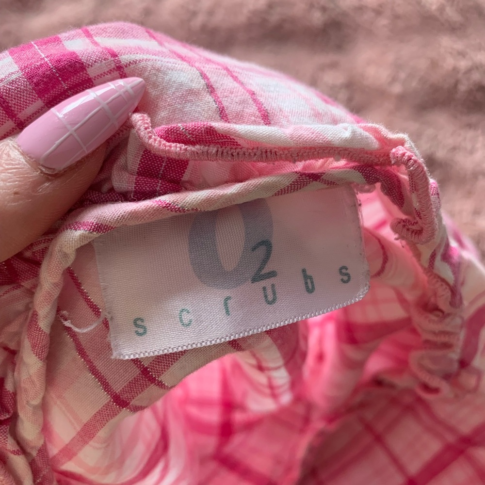 Pink Plaid Ruffle-Trim Top 🩷 - Picture 5 of 7